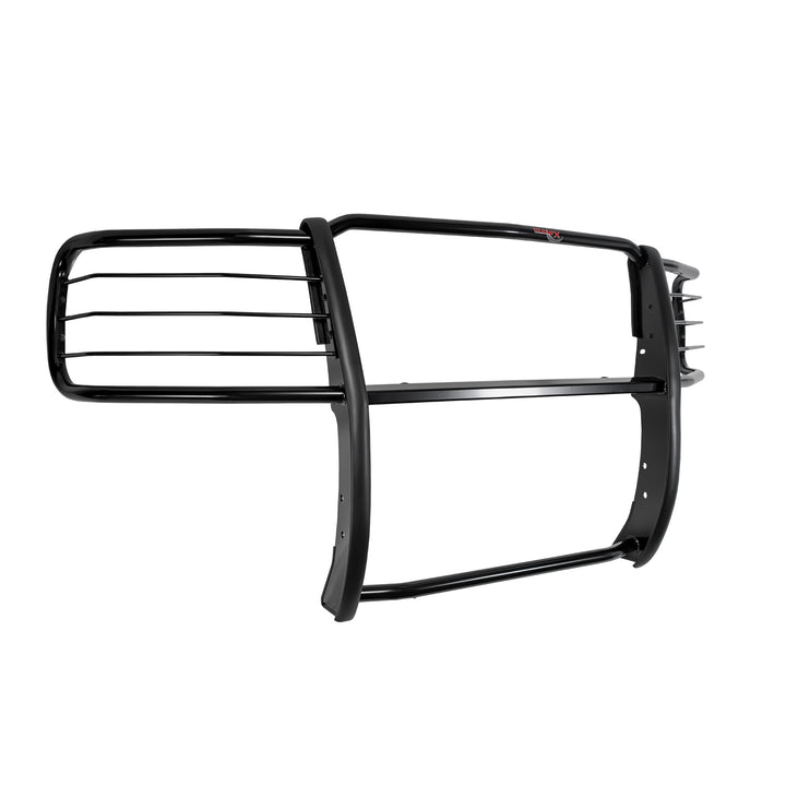 TrailFX Black Gloss Powder Coated Steel Grille Guard with Brush Guard for Chevrolet Silverado 1500 (2014-2019)