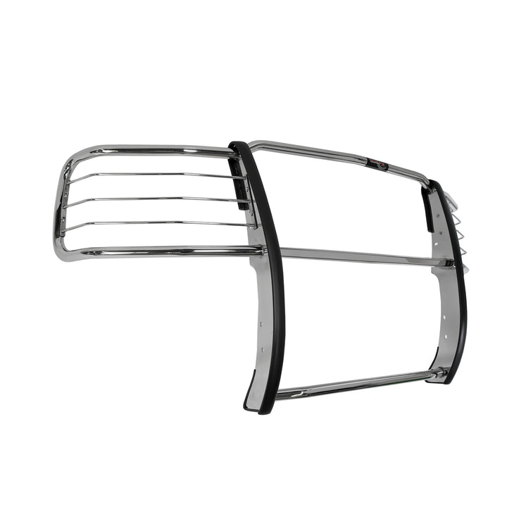 TrailFX Stainless Steel Grille Guard with Brush Guard for Chevrolet Silverado 1500 (2014-2019)