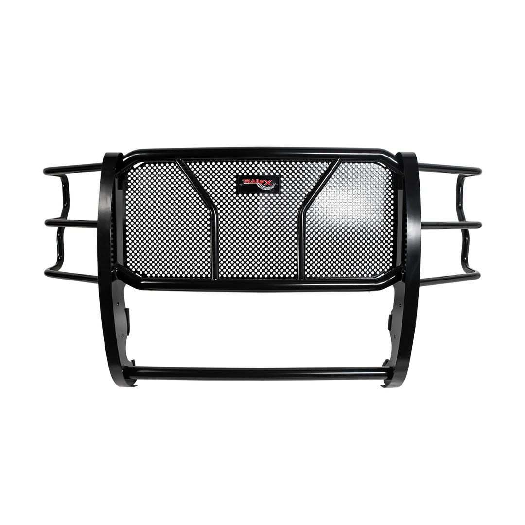 TrailFX E0511B Black Powder Coated Steel Grille Guard with Brush Guard for Ford F-250/F-350 Super Duty 2017-2019