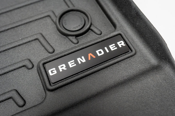 "Grenadier" Weathertech Floor Mat Logo (Etched Acrylic) - Universal