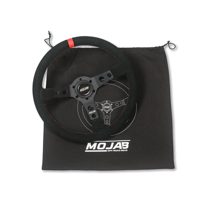 13.5''  MOJAB Deep Dish Steering Wheel Leather or Suede