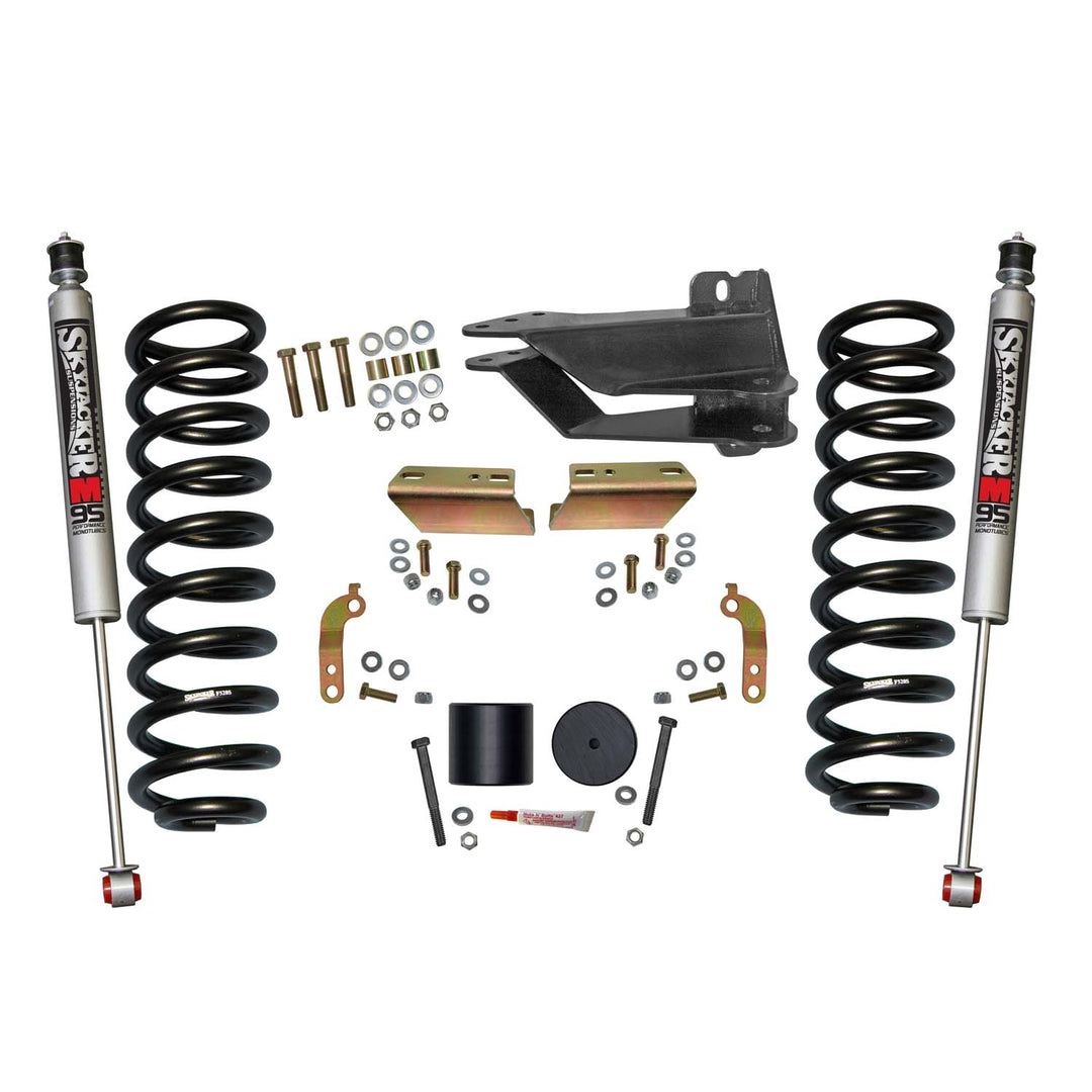 Skyjacker 2.5 Inch Front Leveling Kit with M95 Monotube Shocks for Ford Super Duty