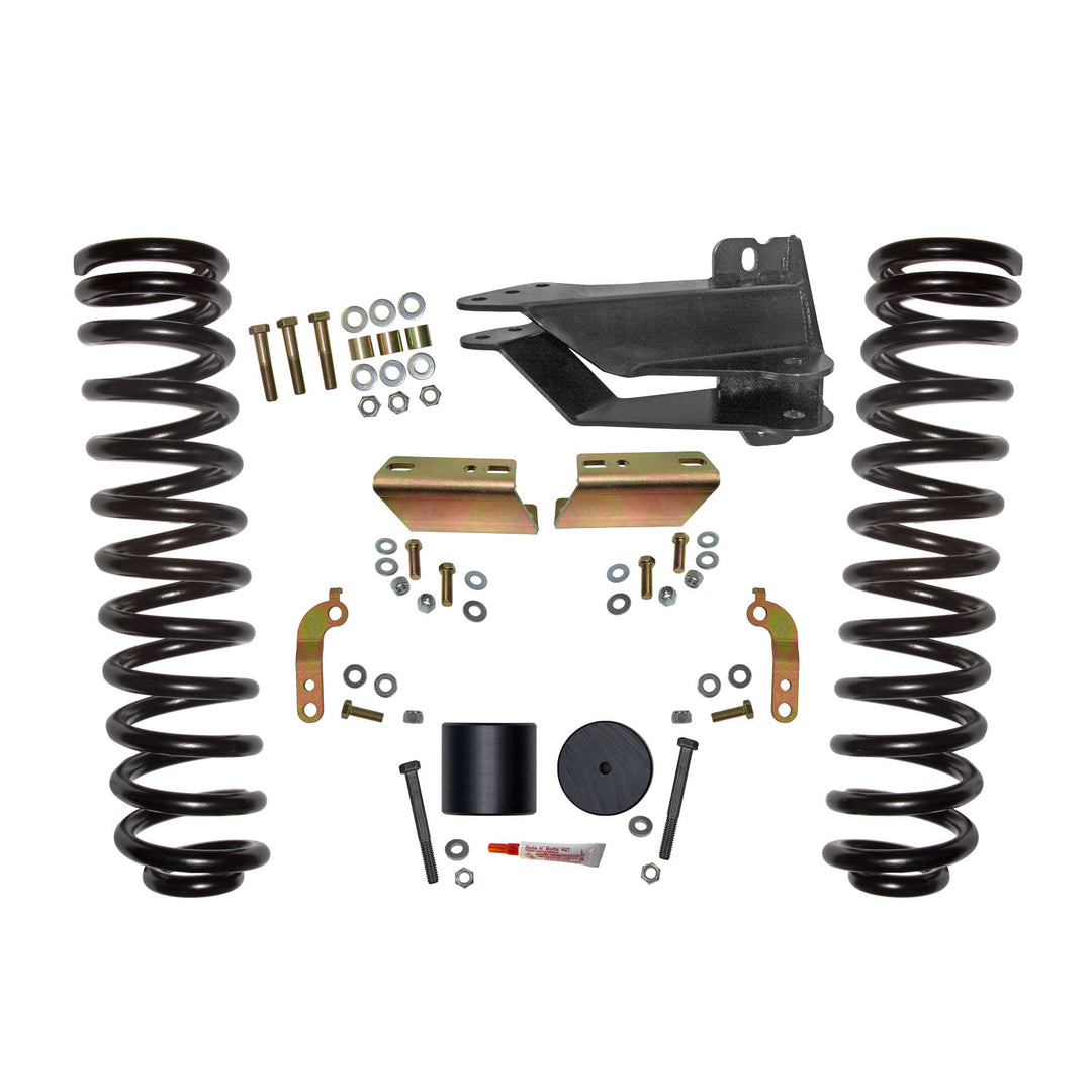 Skyjacker F1725VB 2.5-Inch Front Suspension Lift Kit with Track Bar Bracket for Dodge Ram Super Duty