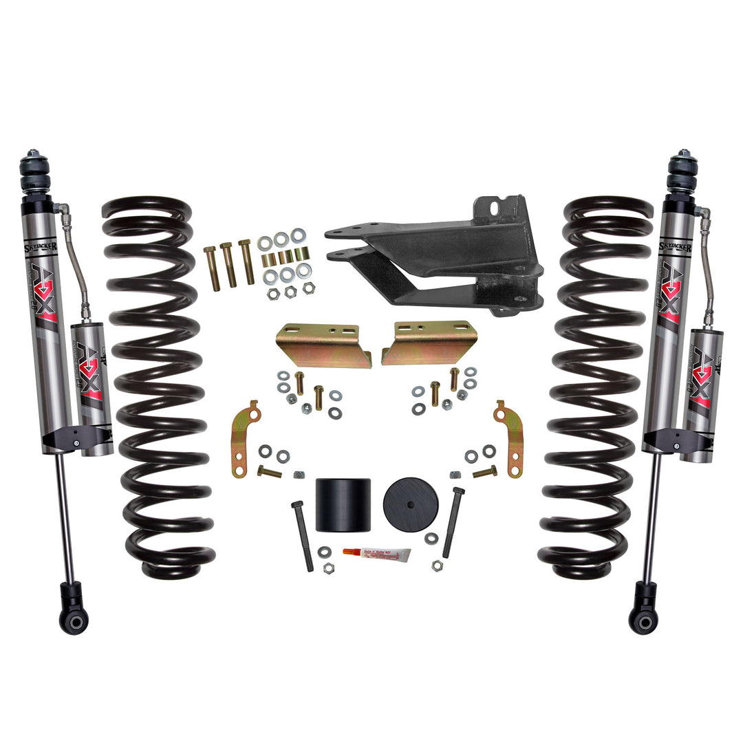 Skyjacker F1725VBK-X Front Leveling Kit with ADX 2.0 Shocks for Dodge Super Duty