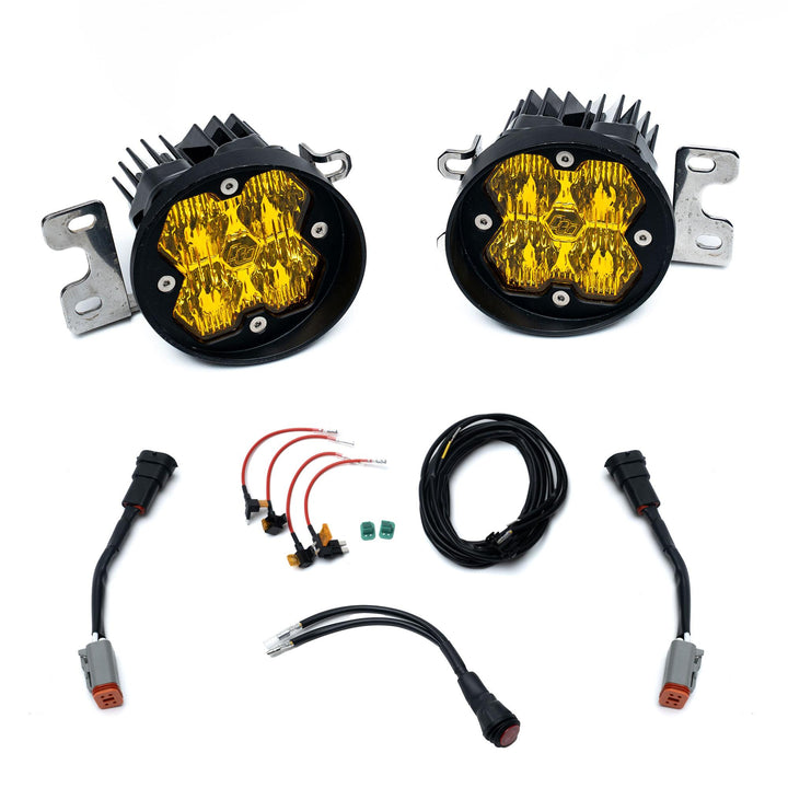 Baja Designs Squadron-R 2.0 Sport Fog Pocket Light Kit for Toyota Tacoma, 4Runner, and Tundra