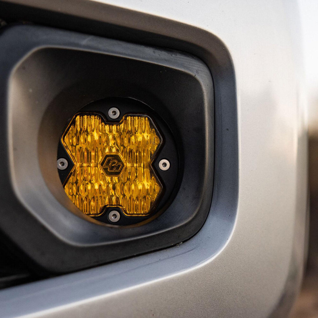 Baja Designs Squadron-R 2.0 Sport Fog Pocket Light Kit for Toyota Tacoma, 4Runner, and Tundra