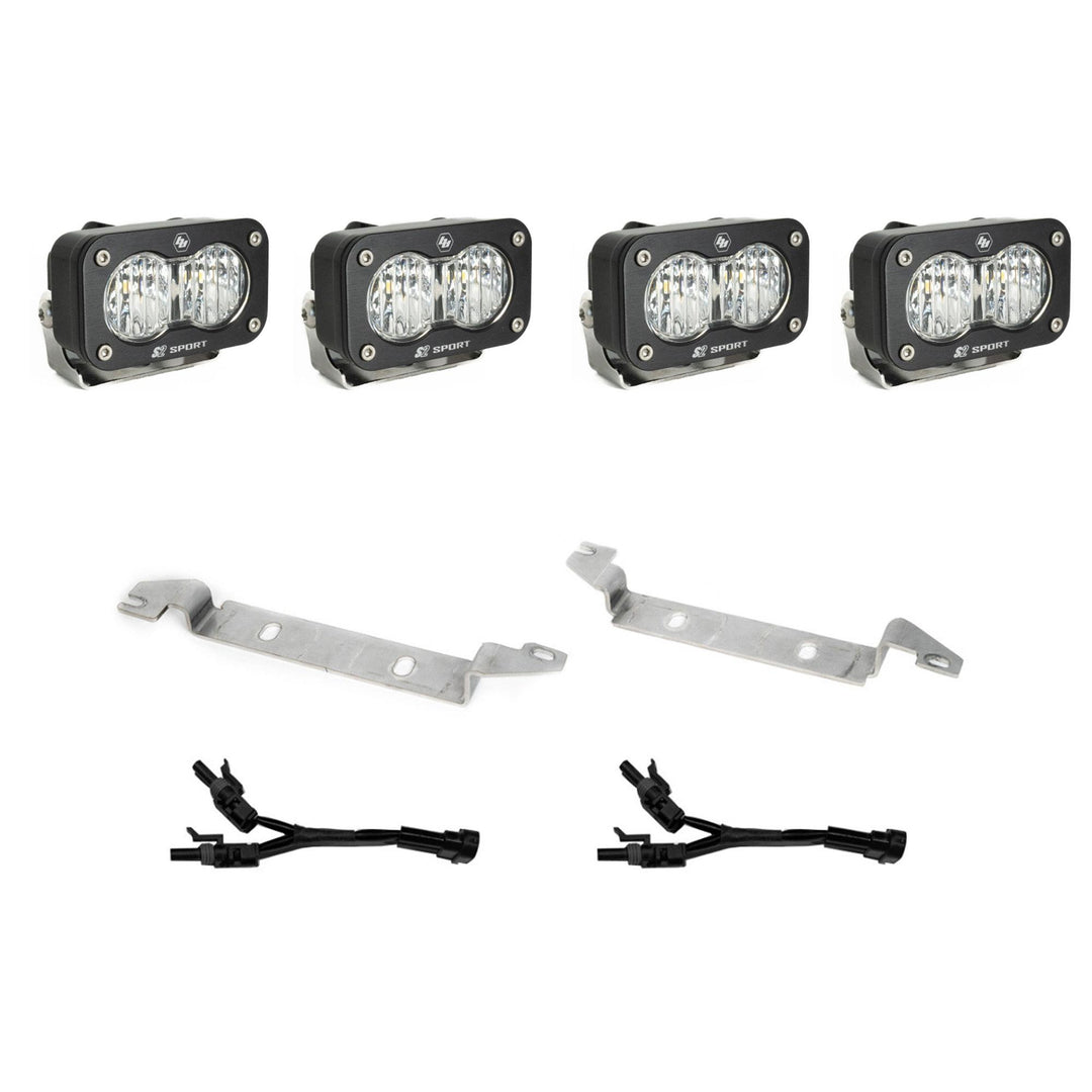 Baja Designs S2 Sport OEM Fog Light Replacement Kit for 2025-2027 Toyota 4Runner (Non-TRD Pro)
