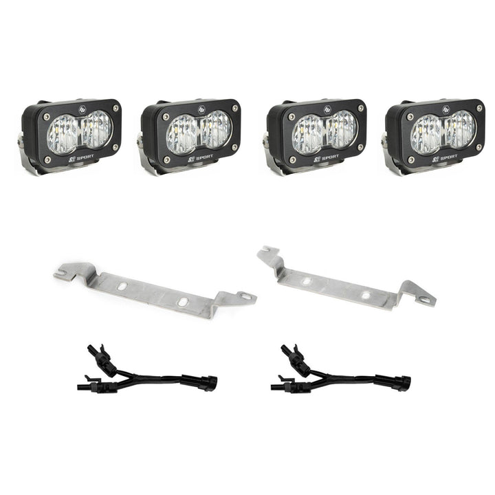 Baja Designs S2 Sport OEM Fog Light Replacement Kit for 2025-2027 Toyota 4Runner (Non-TRD Pro)