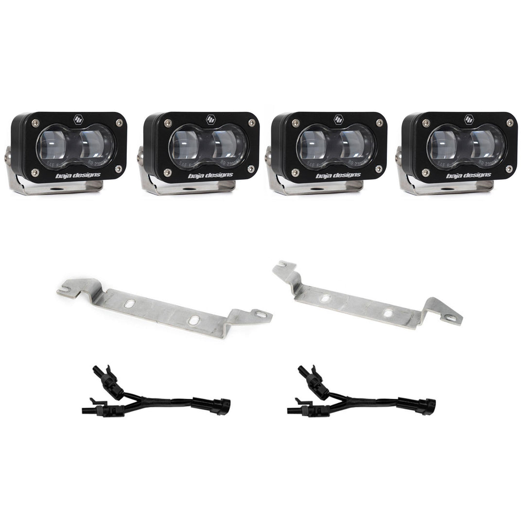 Baja Designs S2 SAE OEM Fog Light Kit for 2025-2027 Toyota 4Runner, Non-TRD Pro