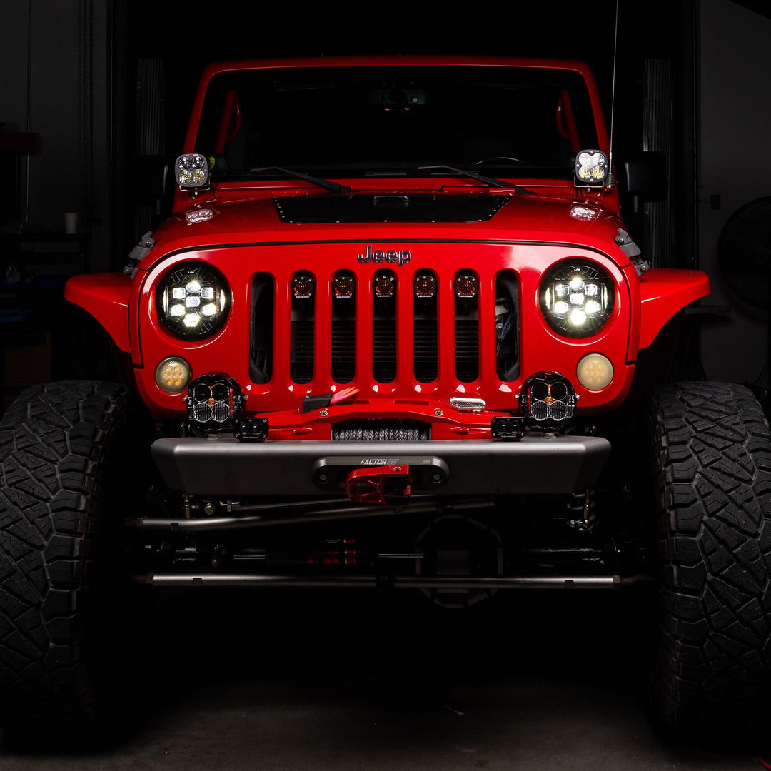 Baja Designs DOT LP6 LED Headlight Kit for Jeep Wrangler JK (2007-2018)