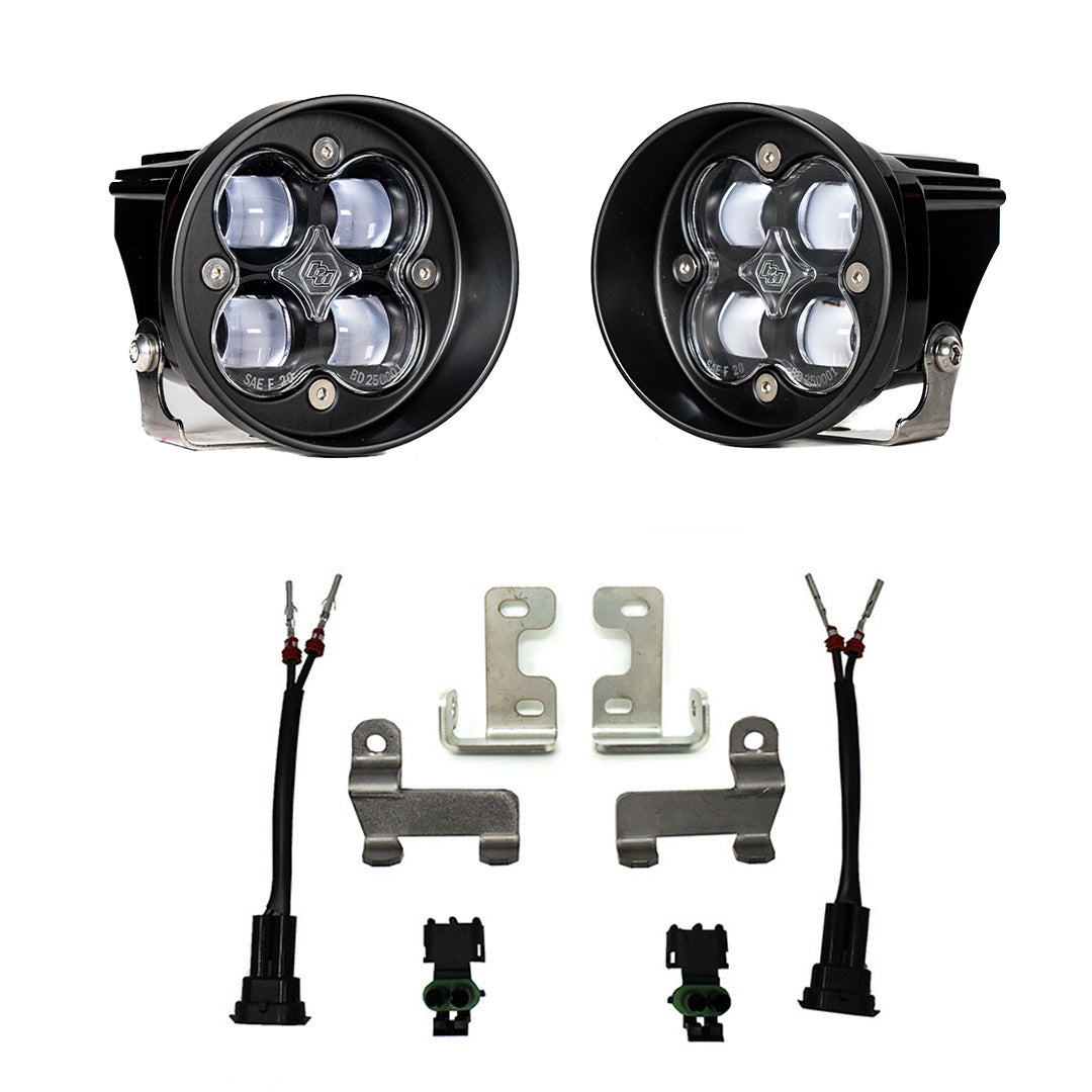 Baja Designs Squadron-R SAE Fog Pocket Light Kit for Toyota Tacoma, 4Runner, and Tundra