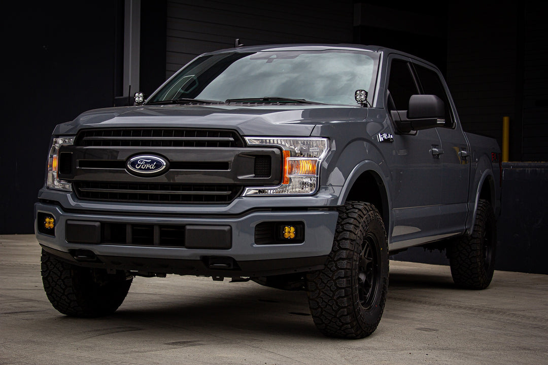 Baja Designs Squadron Pro A-Pillar Light Kit for Ford F-150 (2015-2020) - Bright Spot Lighting System