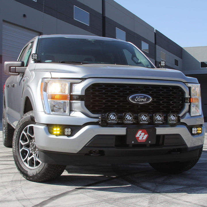 Baja Designs Squadron Sport A-Pillar Light Kit for Ford F-150 2021-2023
