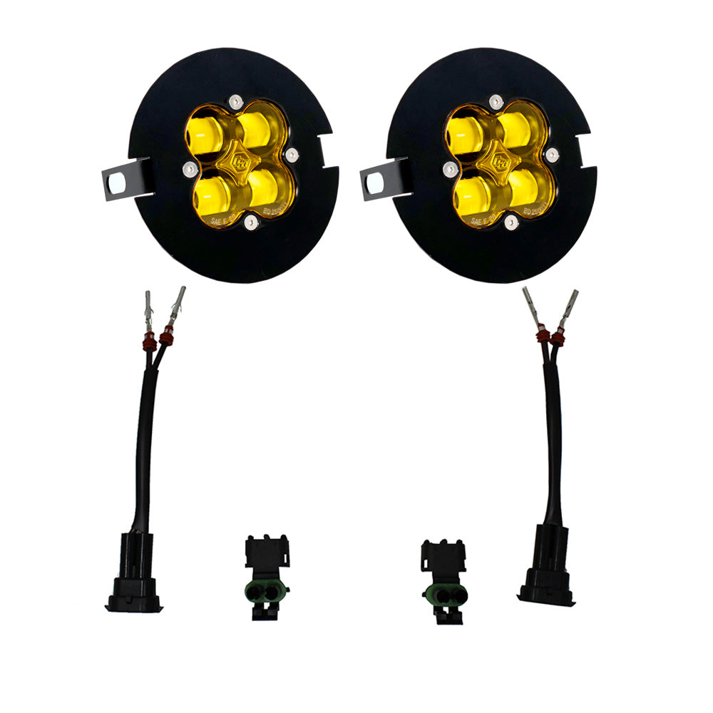 Baja Designs Squadron SAE Fog Pocket Light Kit for Toyota Tacoma, Tundra, and Ford F-150
