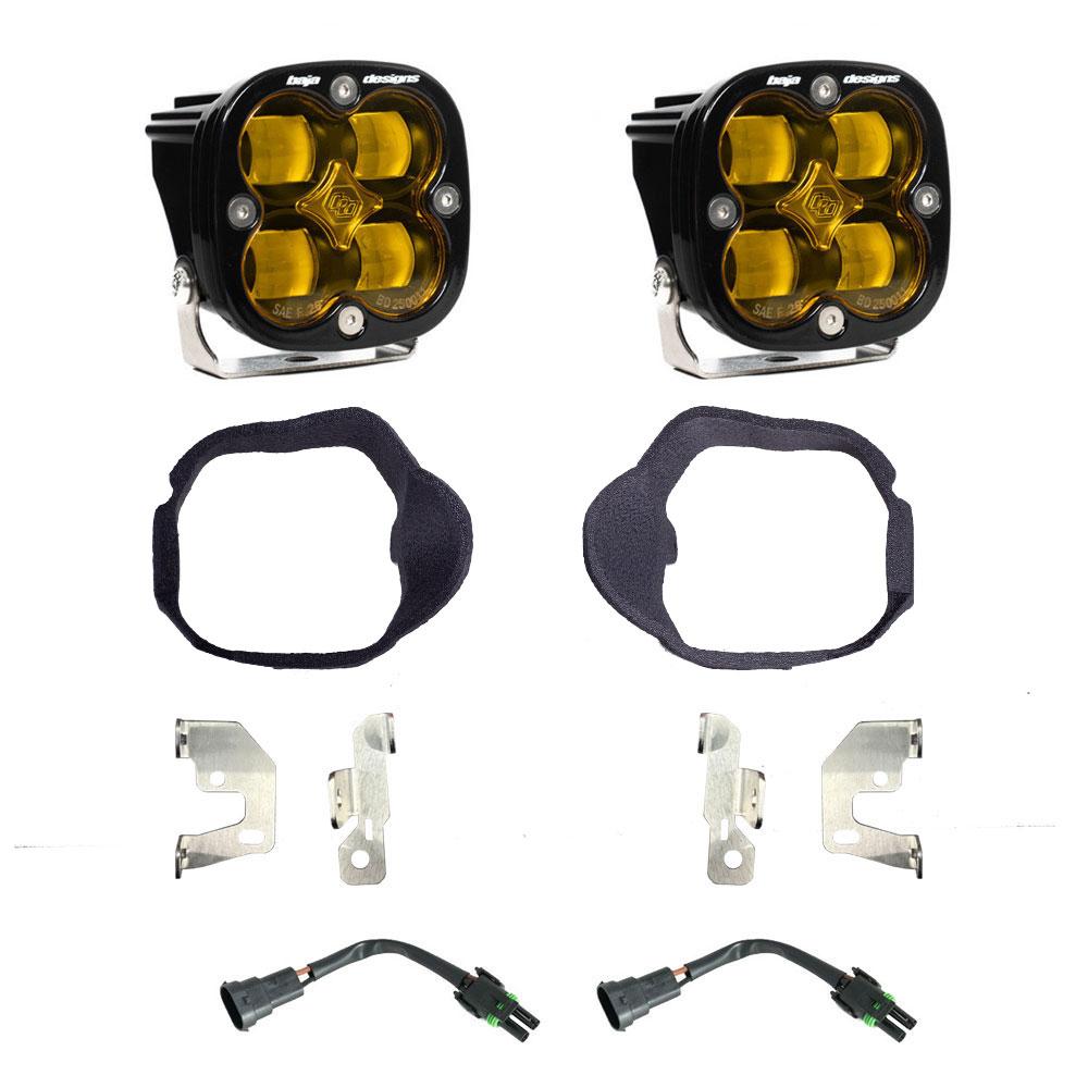 Baja Designs Squadron SAE Fog Pocket Light Kit for Mercedes-Benz Sprinter 1500/2500/3500 (2019-2021)