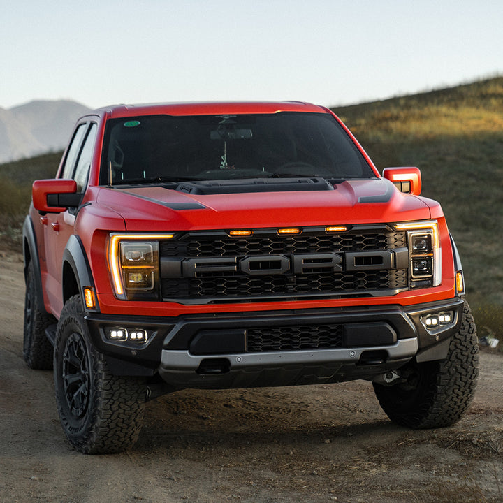 Baja Designs Ford Raptor S2 SAE Dual Fog Pocket Kit - Model 448166 for 2021-2026 F-150 Raptor and Bronco Raptor
