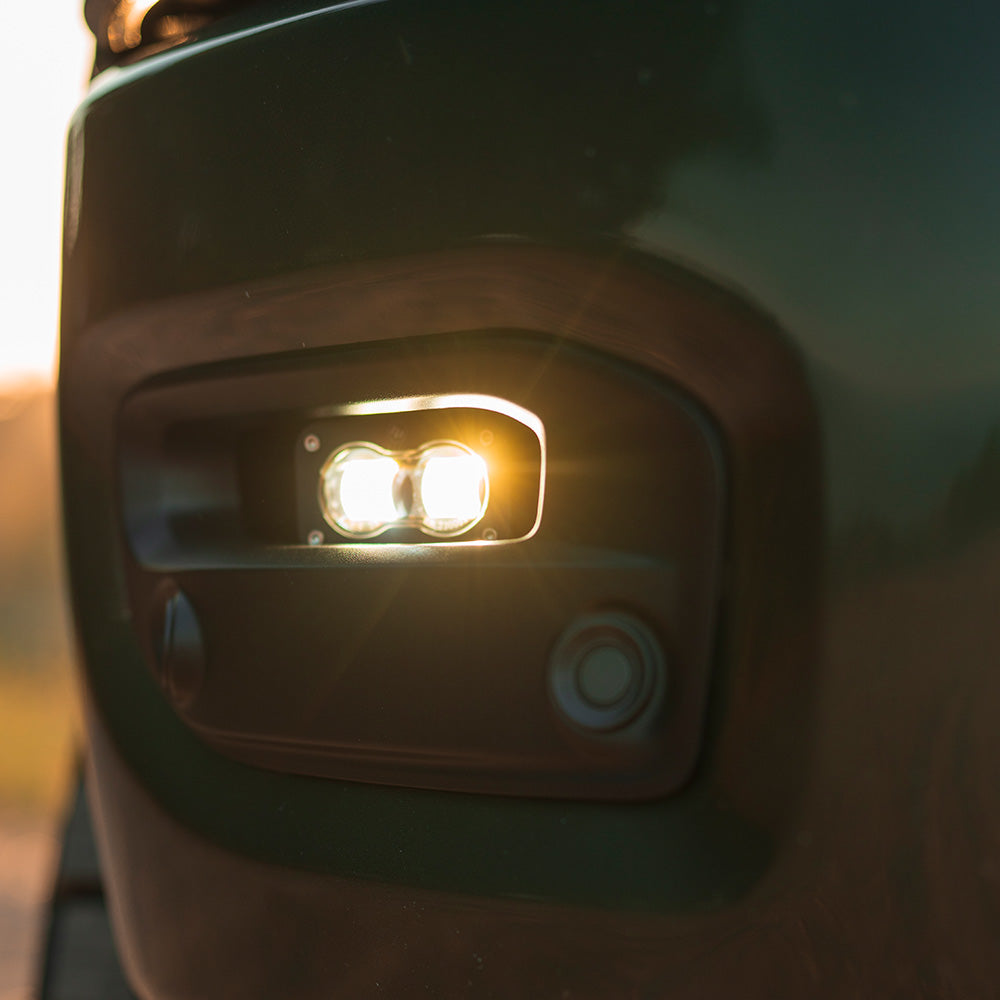 Baja Designs Dodge Ram S2 SAE Fog Pocket Light Kit – Amber Spot