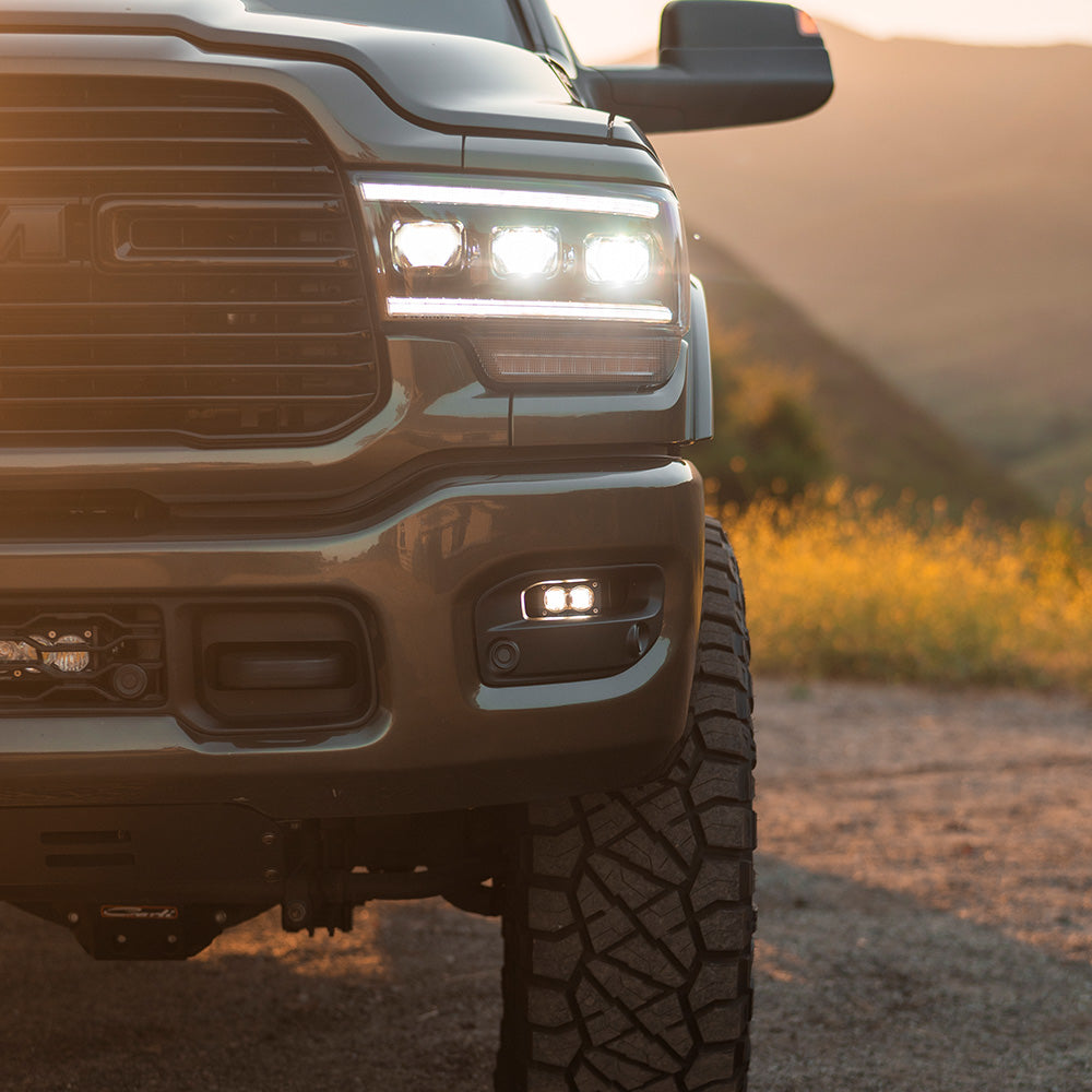 Baja Designs Dodge Ram S2 SAE Fog Pocket Light Kit – Amber Spot