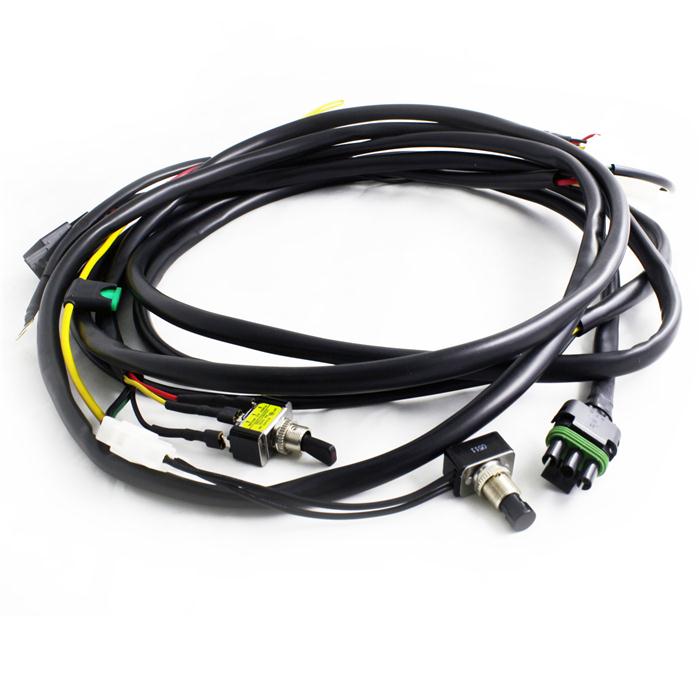 Baja Designs OnX6/XL Hi-Power Wiring Harness with Mode Switch - 2 Light Max, 355 Watts