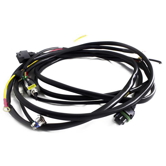 Baja Designs OnX6/Hybrid/Laser/S8 Wiring Harness with Mode Switch – Universal 1-Bar Setup