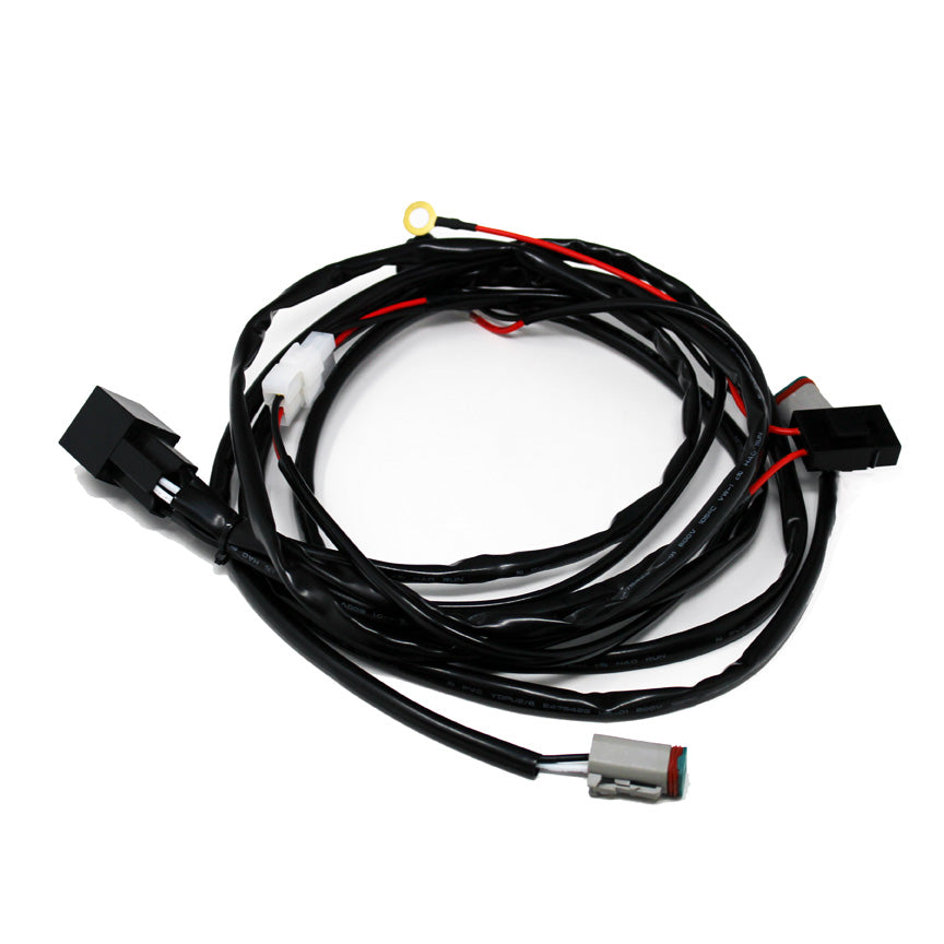 Baja Designs LP9 Sport Series 2-Light Max Wiring Harness with On/Off Switch