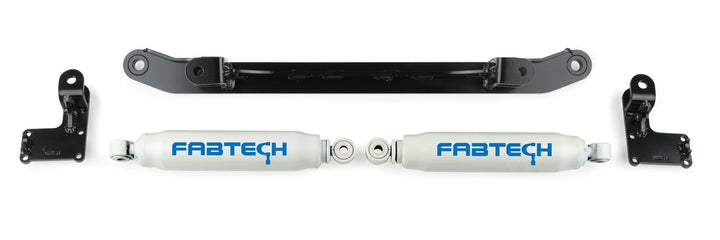 Fabtech FTS21044BK Steering Stabilizer Kit for 2012-2013 Chevrolet Silverado, GMC Sierra, Yukon, and More