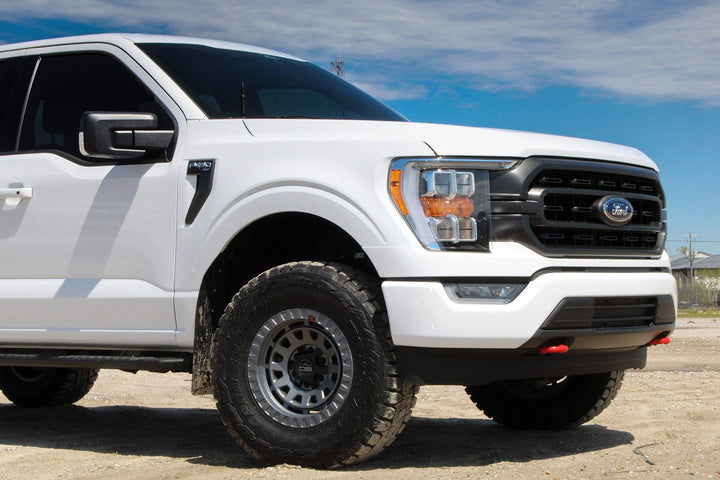 Overland Sector Venture 17x9 -12 5x114.3/5x127mm 71.5mm Satin Grey by Overland Sector | KOVA Offroad