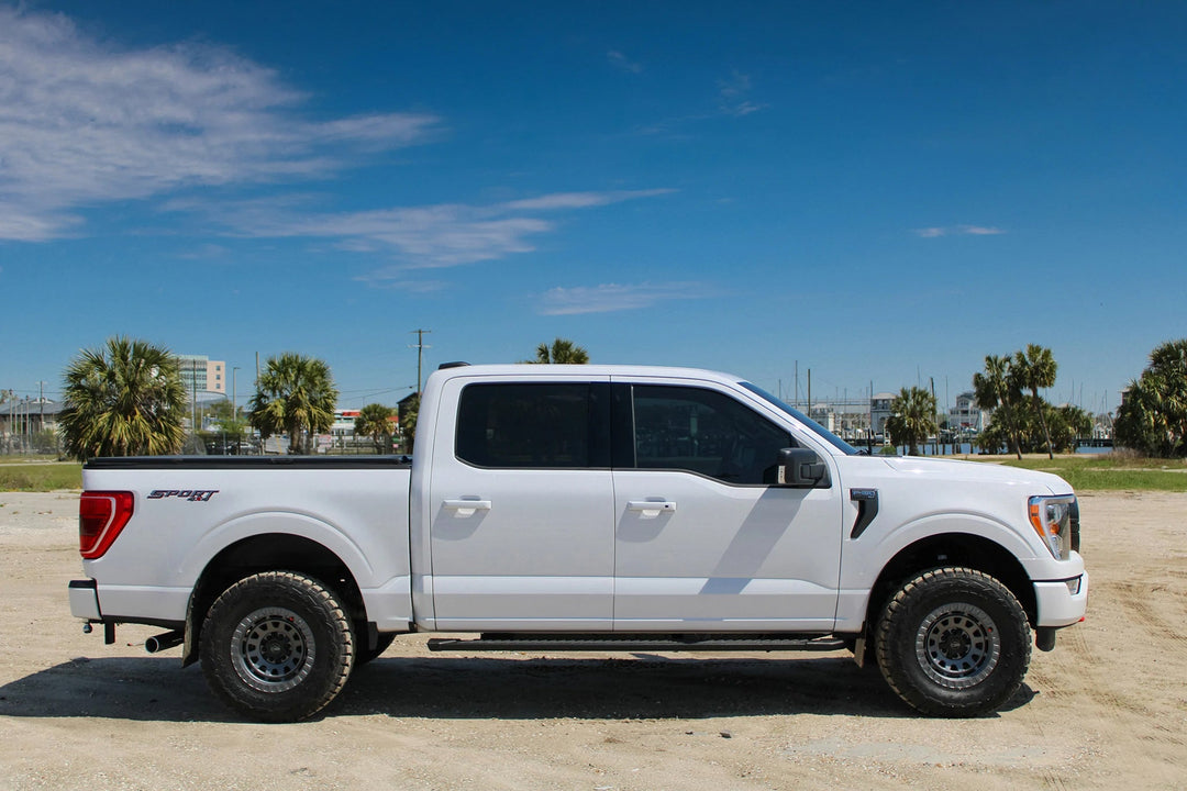 Overland Sector Venture 17x9 -12 5x114.3/5x127mm 71.5mm Satin Grey by Overland Sector | KOVA Offroad