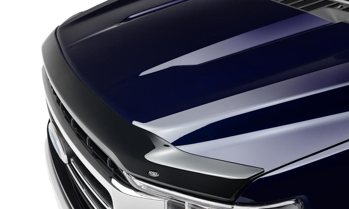 Husky Liners Aeroskin Hood Protector for 2017-2022 Ford F-250 and F-350 Super Duty in Dark Smoke