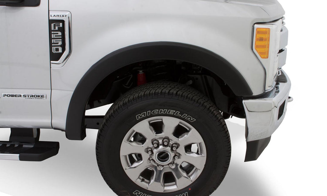 Husky Liners OE-Style Smooth Finish Fender Flare Set for 2017-2022 Ford F-250/F-350/F-450 Super Duty