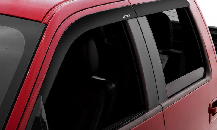 Husky Liners 2854082 Low Profile Dark Smoke Ventvisor Side Window Deflector for Ford Ranger Extended Cab (2019-2023)