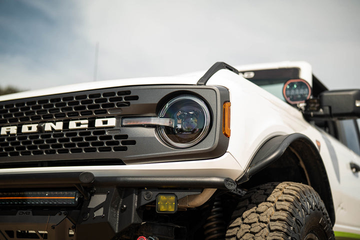 2021-2025 Ford Bronco Black Headlights