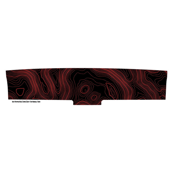 Topo Soft Top Bronco Panel Overlay - 2021+ Bronco Factory Soft Top