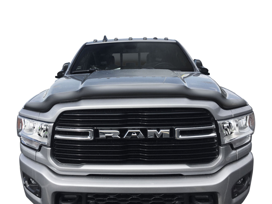 Husky Liners Aeroskin Hood Protector Matte Black for Dodge Ram 1500 (2010-2018) and Ram 1500 Classic (2019)