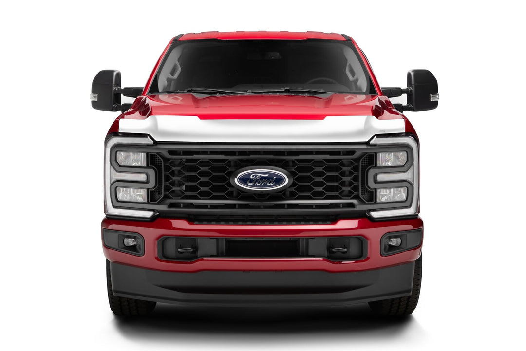 Husky Liners Aeroskin Hood Protector Chrome for Ford Super Duty 2023-2026