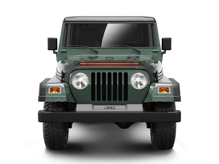 Husky Liners Aeroskin Lightshield PRO Hood Protector for Jeep Wrangler TJ (1997-2006)