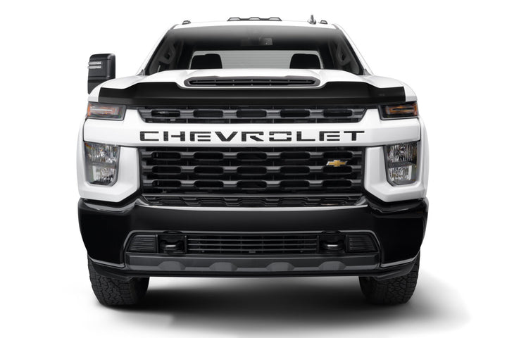 Husky Liners Aeroskin Hood Protector Matte Black for Chevrolet Silverado 2500/3500 HD (2020-2024)