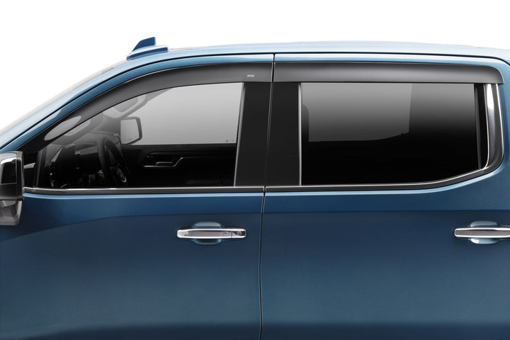Husky Liners 2854110 Low Profile Dark Smoke Ventvisor Side Window Deflector for Chevrolet Silverado and GMC Sierra EV
