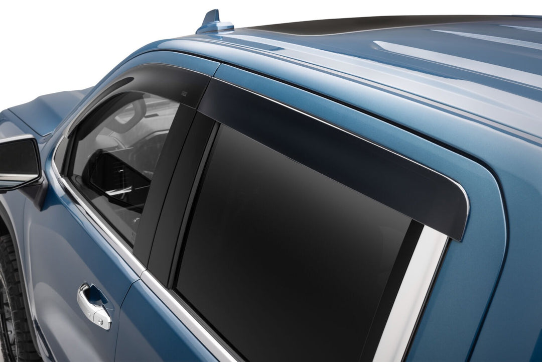 Husky Liners 2854110 Low Profile Dark Smoke Ventvisor Side Window Deflector for Chevrolet Silverado and GMC Sierra EV