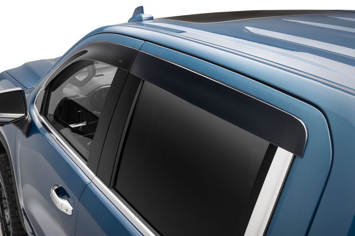 Husky Liners 2854110 Low Profile Dark Smoke Ventvisor Side Window Deflector for Chevrolet Silverado and GMC Sierra EV