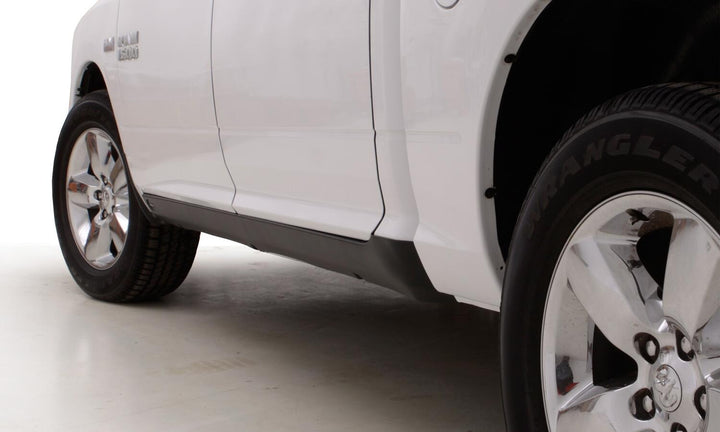 Husky Liners 2874064 Black Trail Armor Rocker Panel and Sill Plate Covers for Ram 1500, 2500, and 3500 — Durable TPO Construction