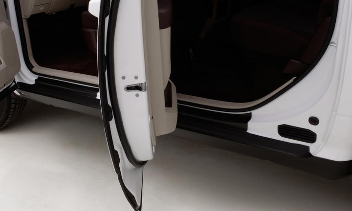 Husky Liners 2874064 Black Trail Armor Rocker Panel and Sill Plate Covers for Ram 1500, 2500, and 3500 — Durable TPO Construction