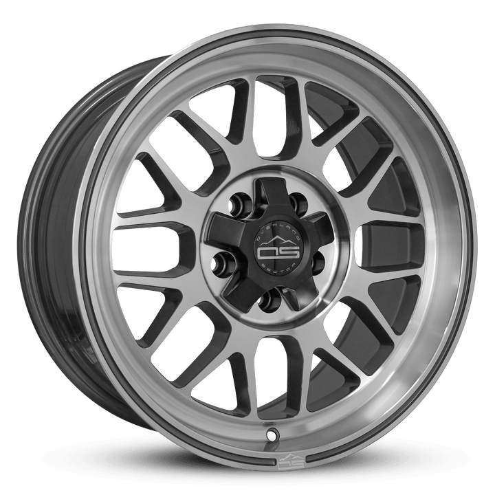 Hyperdrive Gloss Gunmetal Machined (FLOW-FORMED) by Overland Sector | KOVA Offroad
