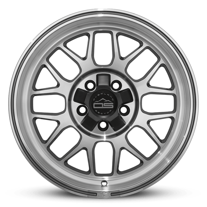 Hyperdrive Gloss Gunmetal Machined (FLOW-FORMED) by Overland Sector | KOVA Offroad