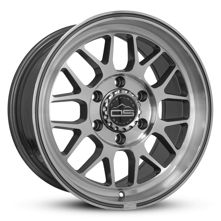 Hyperdrive Gloss Gunmetal Machined (FLOW-FORMED) by Overland Sector | KOVA Offroad