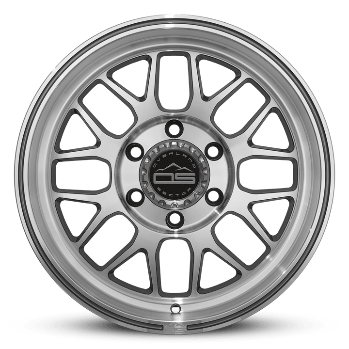 Hyperdrive Gloss Gunmetal Machined (FLOW-FORMED) by Overland Sector | KOVA Offroad