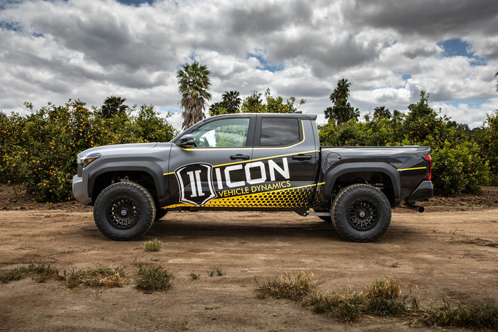 ICON Vehicle Dynamics 2024-2026 Toyota Tacoma Stage 2 Suspension System with 1.25-3 inch Lift and Triple Rate Rear Springs