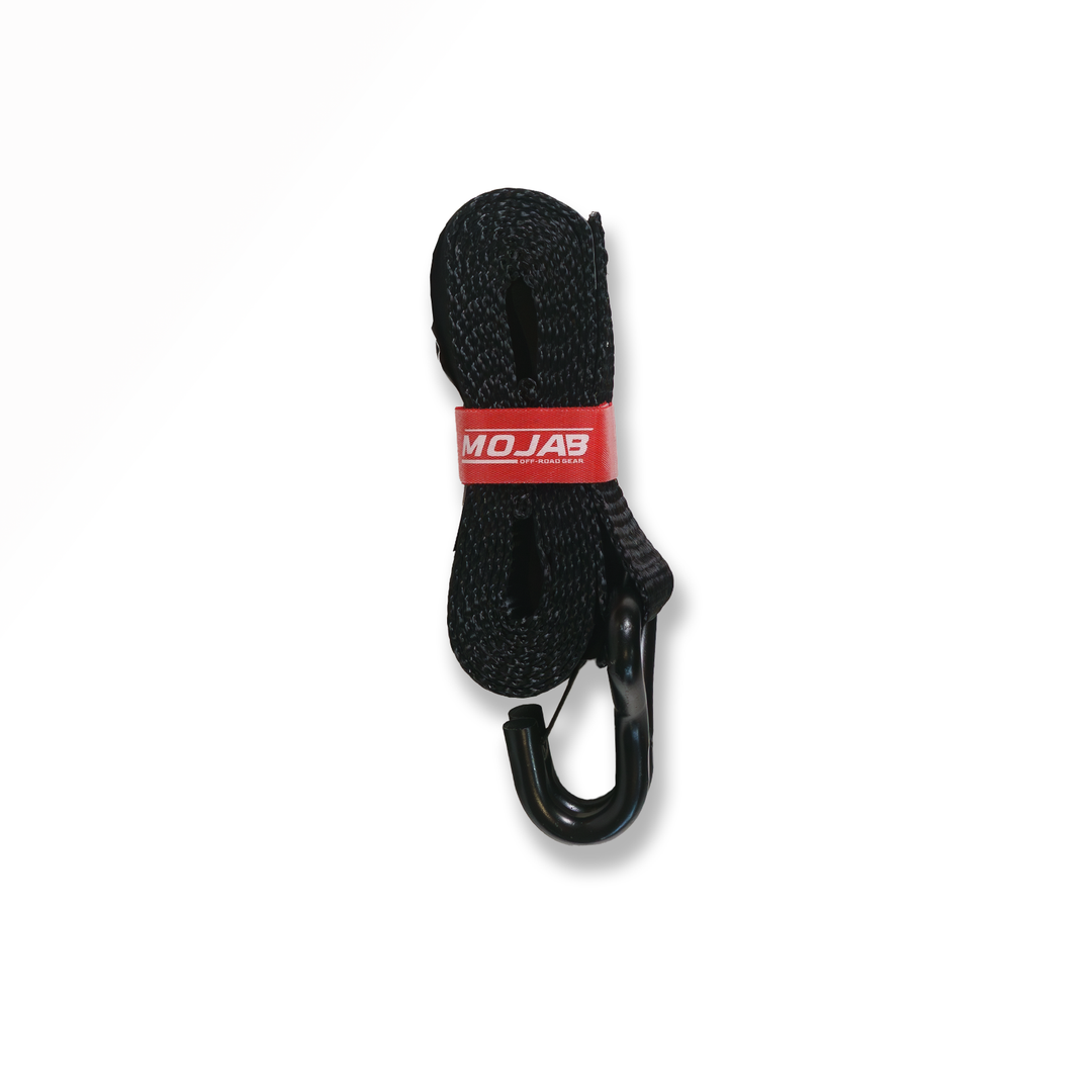 2" x 10' Ratchet Tie-Down (Closed hook) and 2'' x 39'' Axle Tie-Down Set (Pack of 4) (Lifetime Warranty)