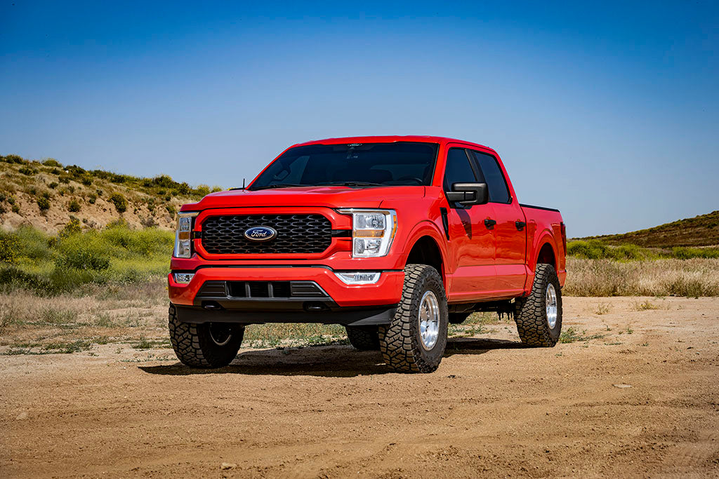 Icon 2021 2026 Ford F 150 4 Wd/Tremor, 3.5 4.5"/2.5 3" Lift, Front, V.S. 2.5 Series Coilovers, Remote Reservoir W/ C DC V, Pair