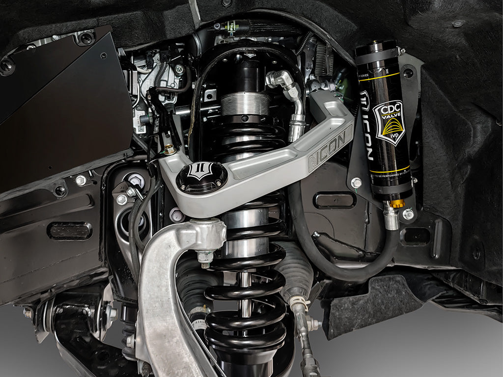 ICON Vehicle Dynamics 58775C 3.0 Series Front Coilover Kit for Toyota Tundra & Sequoia with Remote Reservoir and CDCV Technology